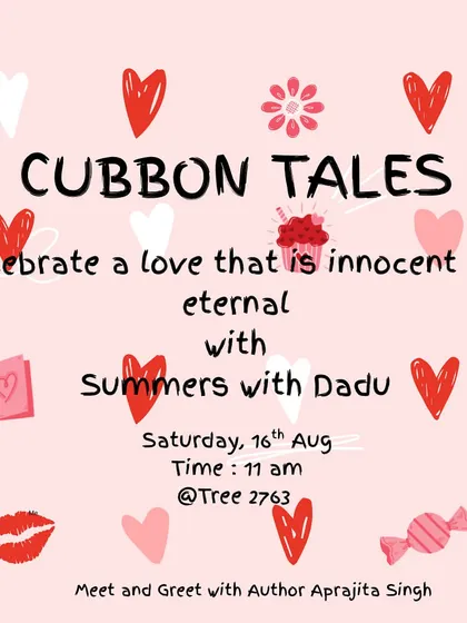 We often host special events, like this meet-and-greet with author Aprajita Singh for her book 'Summers with Dadu'. These collaborations bring fresh voices to our circle and offer unique experiences for our little readers.
