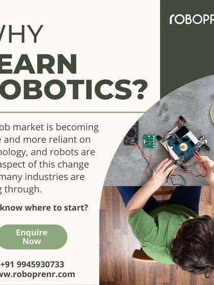 Why learn robotics? This post explains that as the job market becomes more reliant on technology, robotics skills are essential for navigating the changes across many industries.