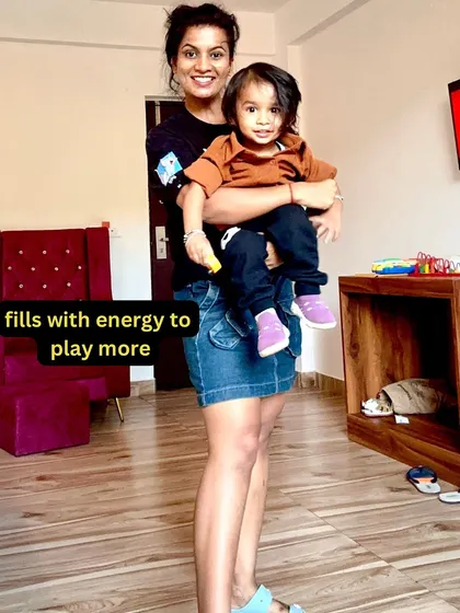A fit body fills me with the energy to play more with my son. That's one of my biggest motivations.