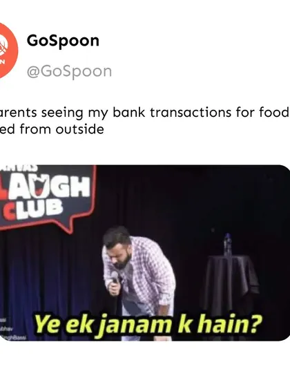 Your parents looking at your bank transactions for outside food. With our affordable plans, they won't have to ask "Ye ek janam k hain?"