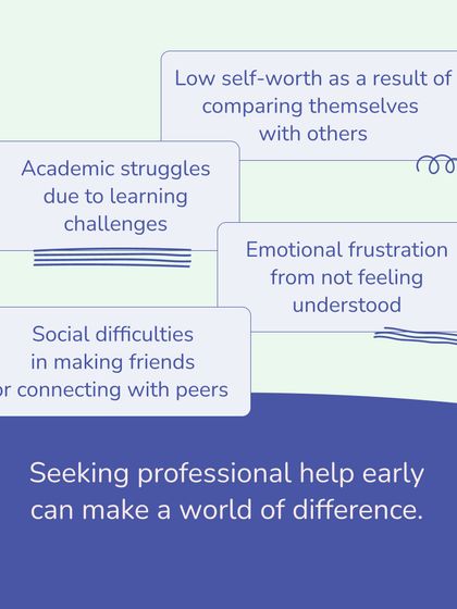 Without the right support, neurodivergent children can face academic struggles, social difficulties, and low self-worth. Seeking professional help early provides them with the tools and understanding they need to succeed on their own terms.