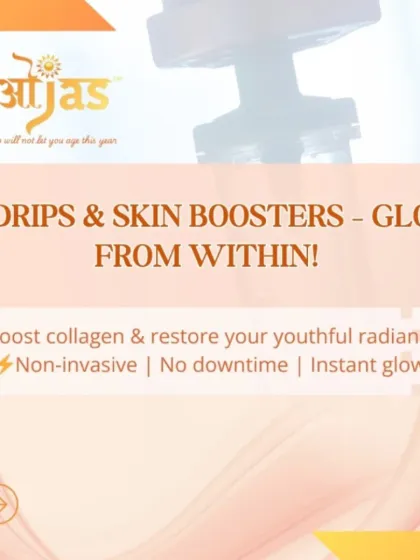 Glow from within with our IV Drips and Skin Boosters. These treatments boost collagen and restore your youthful radiance for an instant, non-invasive glow with no downtime.
