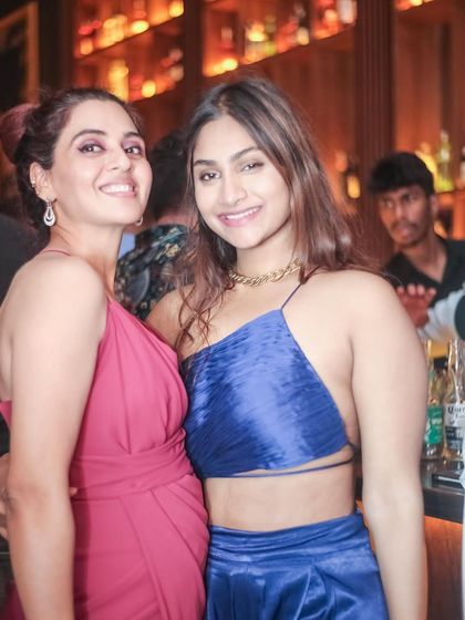 The stylish crowd at 10 Speakeasy for my 'INTIMATE' event. I choose venues that match the vibe of the party.