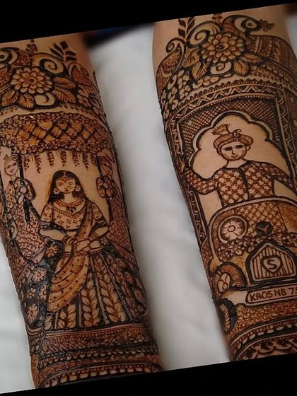 Sonu - Bridal & Wedding Mehndi Portrait & Storytelling Mehndi photo 18