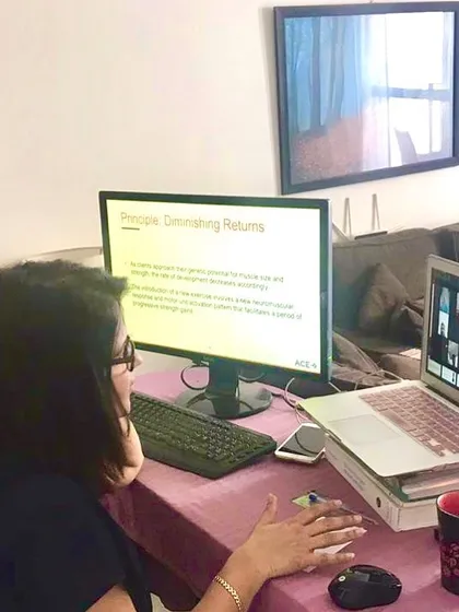 We offer live, interactive online classes for our ACE certification prep course. This flexible format allows you to get the same hands-on attention and community feel from the comfort of your home.