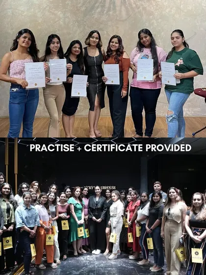 It’s more than just a class, it’s a community! Here are some of my amazing students from a recent masterclass, looking confident with their certificates. We learn, we practice, and we have a lot of fun together.
