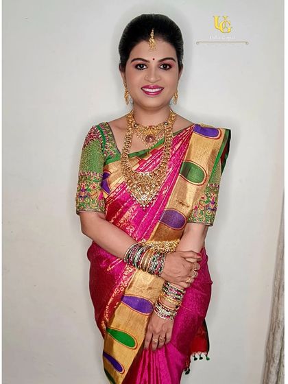 Usha Gopal - Special Occasion Makeup & Hair Maternity & Naming Ceremonies photo 11