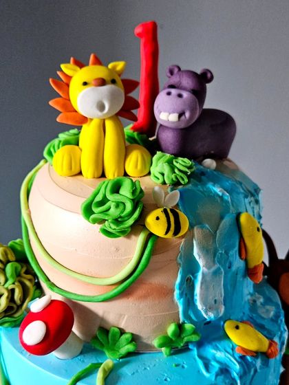 Pink Frost Patisserie - Handcrafted Edible Figurines & Toppers Wild Adventures: Jungle & Animal Themes photo 19