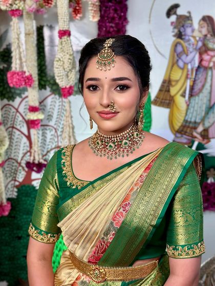 Madhuri Subbaraju - Destination Wedding Makeup Timeless Muhurtham Brides photo 97