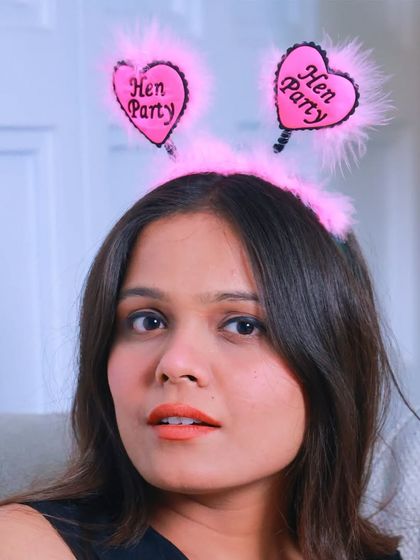 Get the whole hen party crew involved with these fun and fluffy headbands. They are a great way to unite the bride tribe and make for some super cute photos.