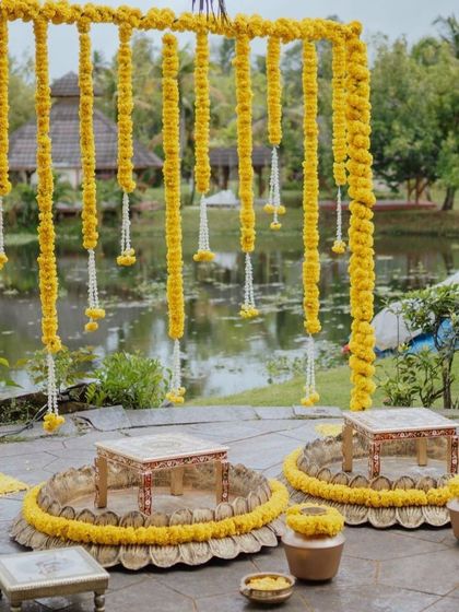 Decor by Aditya - Event Design & Decoration Vibrant Haldi & Mehendi Ceremonies photo 63