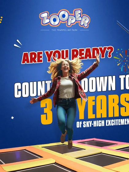 Are you ready? Countdown to 3 years of sky-high excitement. Join us as we celebrate another milestone.