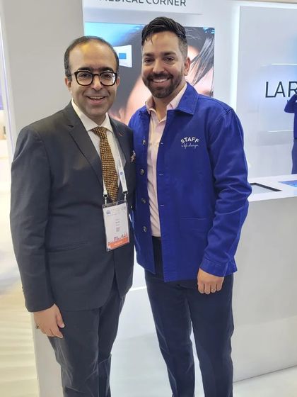 With the popular skin-educator @doctorly at the World Congress of Dermatology. It is our shared responsibility as dermatologists to combat misinformation and provide the public with correct, science-backed skincare knowledge.