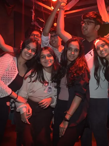 More happy faces from the Halloween bash. It's all about creating a fun and immersive experience.