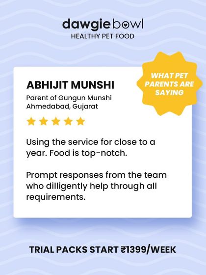 Top-notch food and prompt, diligent customer service are my priorities. This year-long customer from Ahmedabad has had a great experience, and I am thrilled to hear it.