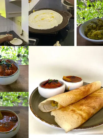 A look at the process of making my homemade Masala Dosa. From cooking in my kitchen to the final plate with fresh sambar and chutney, it is a dish I love to prepare any time of day.