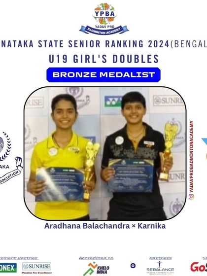 Yadav Pro Badminton Academy - Student-Athlete Development Program National & State Level Champions photo 65