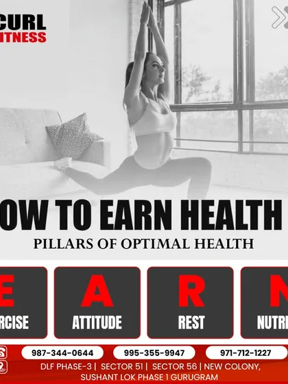 How do you earn health? This acronym is a great reminder of the four pillars: Exercise, Attitude, Rest, and Nutrition. I help my clients balance all four.