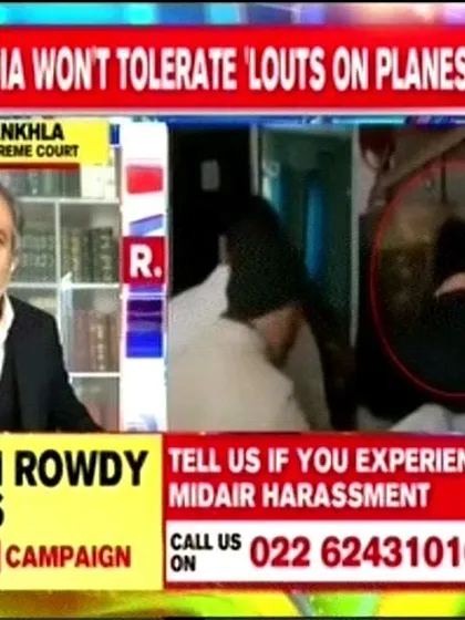 Appearing on Republic TV to provide my legal analysis on the issue of unruly passengers on flights. As a Supreme Court advocate, I am often called upon by national media to demystify complex legal issues and offer clear, factual commentary on matters of public interest.
