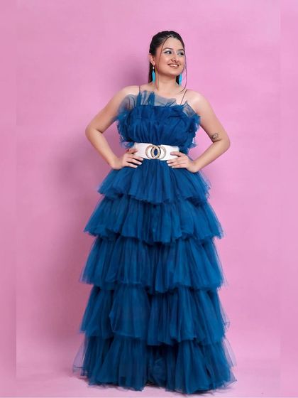 Creative Kalpane - Occasion Wear Rental Statement Gowns: Ruffles & Florals photo 3