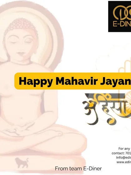Wishing everyone a Happy Mahavir Jayanti from me and my team. May the day bring peace and happiness to all.