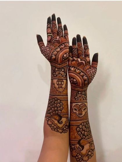 Kanha Mehandi - Bridal Mehndi Intricate Hand Designs photo 62