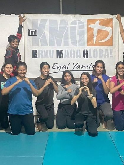 The participants of our women's self-defense classes in Goa. We are building a strong community of empowered women dedicated to their personal safety.