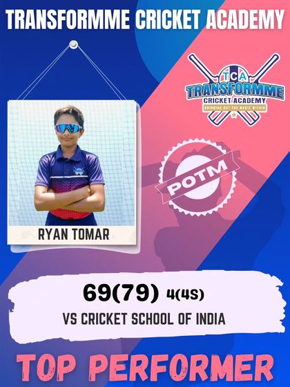 Transform Cricket Academy - Advanced Competitive Cricket Training The Record Breakers: Individual Player Achievements photo 58