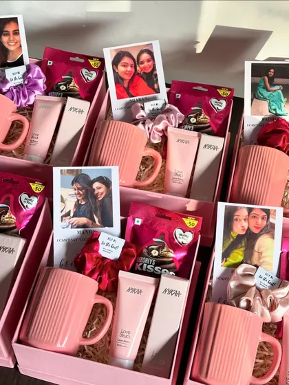 I love including personalized photo cards in these bridesmaid boxes. It's such a sweet way to remind your friends of the special bond you share.