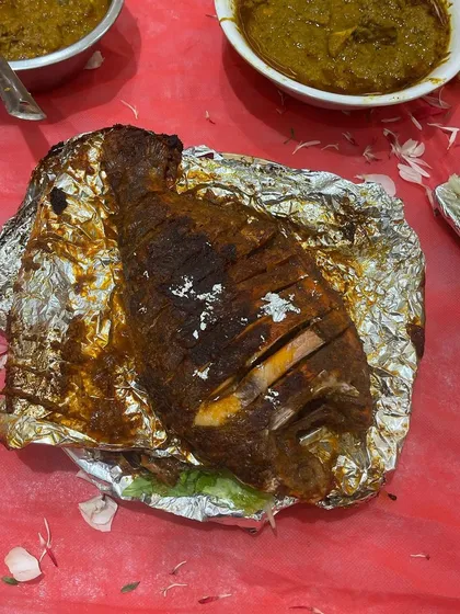For a special addition to your menu, I offer whole fish, marinated and grilled until tender. It makes for a very impressive centerpiece at any dawat.