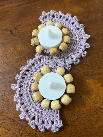 Busy Needles by Utpala Viswanath - Custom Crochet Home Decor Diwali Glow: Handcrafted Lights photo 8