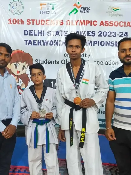 Our medalists from the 10th Students Olympic Delhi State Championship.