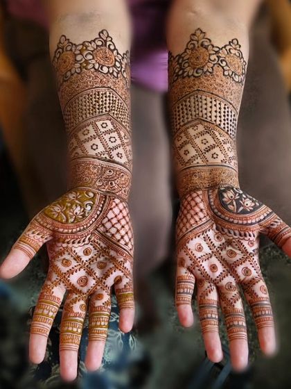 Mohak Mehendi - Professional Mehndi Artistry Intricate Bridal Mehndi photo 16