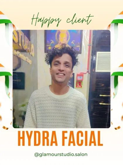 This client's happy and relaxed look after his Hydra Facial says it all. We believe everyone deserves to feel and look this good.