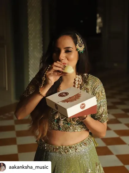 That bite of pure happiness! Seeing my customers enjoy our mithai is the reason I do what I do.