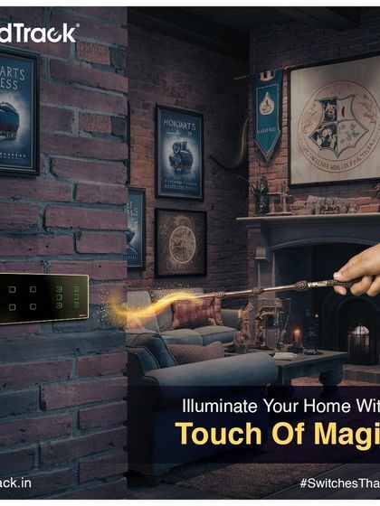 Illuminate your home with a touch of magic. Our smart keypads bring the wonder of smart lighting to your fingertips, making your home feel as magical as Hogwarts.