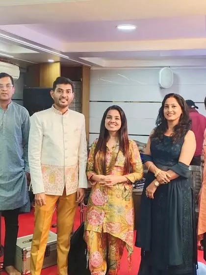 My amazing team of singers and musicians who helped make Ishani's naming ceremony a magical musical event. Teamwork makes the dream work.