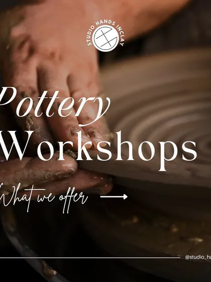 At my studio, I don't just craft workshops, I create experiences. Each session is designed to be fun and result in a beautiful, food-safe ceramic piece you can be proud of.