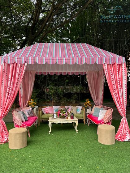 Sneha & Shahil - Wedding Decor and Production Vibrant Haldi & Mehendi Celebrations photo 32