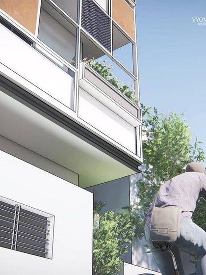 Slate Studio - Building Renovation & Remodeling Modern Facade Designs photo 16