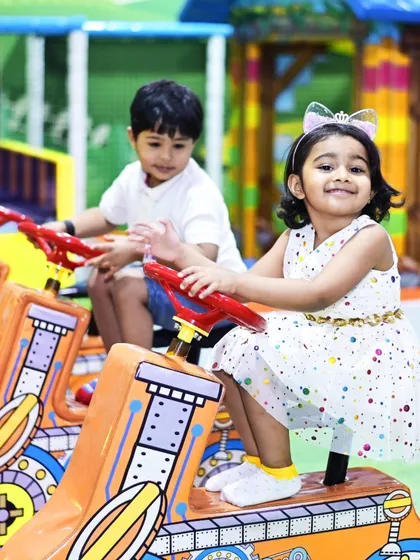 Celebrating the bond of siblings during our Raksha Bandhan event, which included a special "buy one, get one free" entry offer.