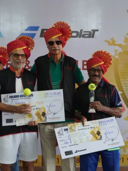 Another great result for Raj Sir, achieving runner-up in the Solaris GISTA 2025 Doubles Category. His dedication is truly inspiring.