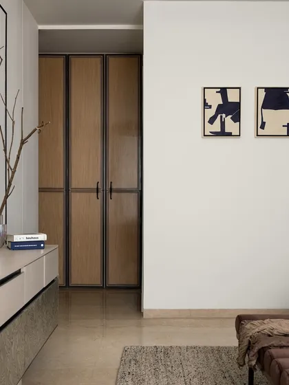 A shot of the 'ARAH' bedroom corridor from our feature in India Design World.