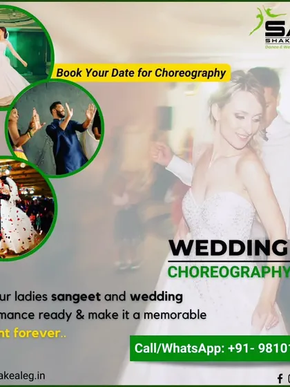 Ready to make your Sangeet unforgettable? We choreograph everything from the couple's first dance to ladies' sangeet and group performances. Book your date with us and let's create something magical.