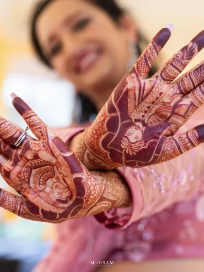 Mousam Pictures - Wedding Photography & Videography The Celebration Begins: Haldi & Mehendi photo 14