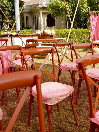 From the chair cushions to the table linens, every element is color-coordinated to match the theme. This attention to detail ensures a polished and visually stunning event.
