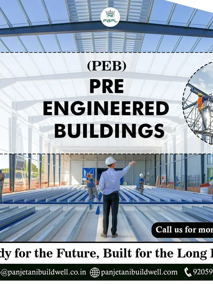 Our PEB structures are ready for the future and built for the long run. This image captures a team overseeing the construction floor, ensuring every component is perfectly placed for a durable final build.