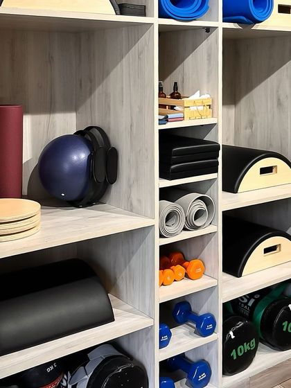 We use a variety of props and weights to enhance our Pilates sessions. This equipment helps build strength in micro-muscles and adds a new challenge to your routine.