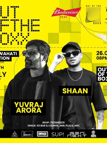 Heading to the North-East for the Guwahati edition of "Out Of The Boxx". I'm excited to bring my sound to a new city and connect with a fresh crowd.