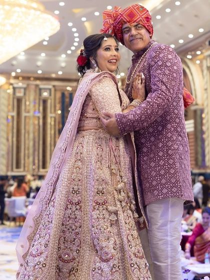 A candid moment of celebration. I ensure the makeup is durable enough for all the fun and dancing.